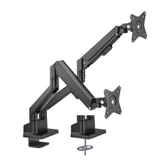 Držák Brateck LDT62-C024 stolní pro 2 monitory, černý Držák Brateck LDT62-C024 stolní pro 2 monitory, černý