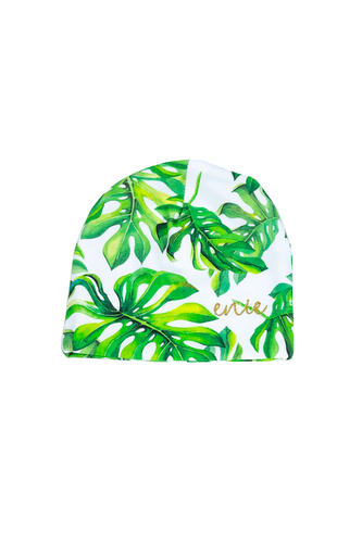 enie baby Dětská čepice 3-6m Tropical Leaves
