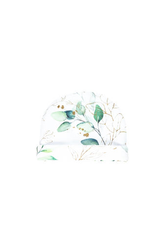 enie baby Dětská čepice s ohybem 6-9m Golden Leaves