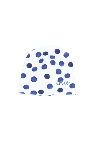 enie baby Dětská čepice 9-12m Blue Circle