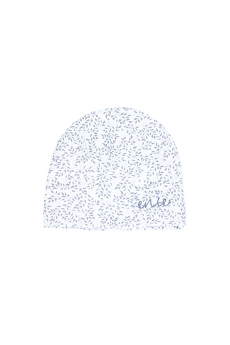 enie baby Dětská čepice 6-9m Grey Leaves