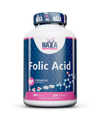 Haya Labs Folic Acid 800mcg 250caps