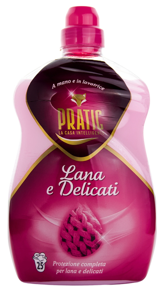 Pratic Lana e Delicati prací gel, 25 praní 1500 ml