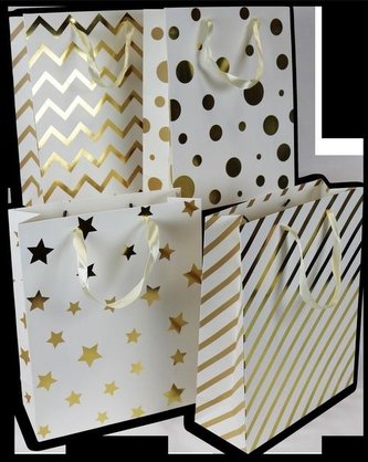 Torebka prezentowa 26x32x10cm MIX