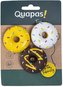 Quapas! Hračka pro psy Donut 3 ks 6,5 cm