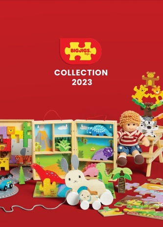 Bigjigs Toys katalog hraček 2023 tištěný