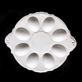 podnos d25cm na vejce BERNADOTTE, čes.porcelán