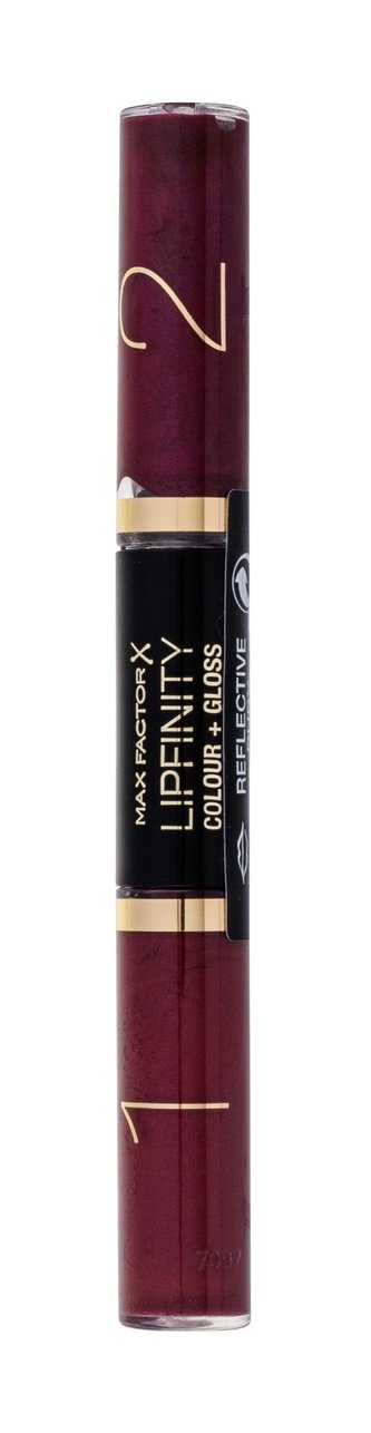 Max Factor Lipfinity Rtěnka Colour + Gloss 2x3 ml 550 Reflective Ruby pro ženy