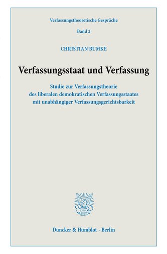 Verfassungsstaat und Verfassung.