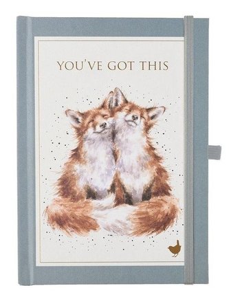 Wrendale Designs Zápisník - Lišky