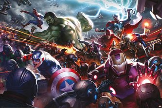 Plakát Marvel: Budoucí bitva (61 x 91,5 cm)