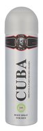 Cuba Black Deodorant 200 ml pro muže