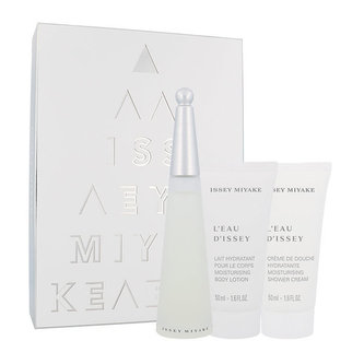 Issey Miyake L´Eau D´Issey toaletní voda 50 ml + tělové mléko 50 ml + sprchový krém 50 ml Issey Miyake L´Eau D´Issey toaletní voda 50 ml + tělové mléko 50 ml + sprchový krém 50 ml