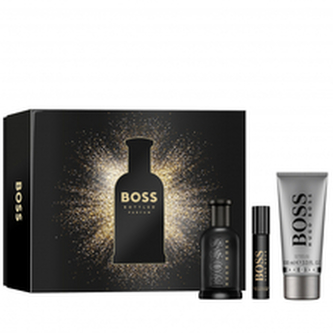 Hugo Boss Boss Bottled Parfum Dárková sada Parfum 100 ml, miniatuku 10 ml a sprchový gel 100 ml