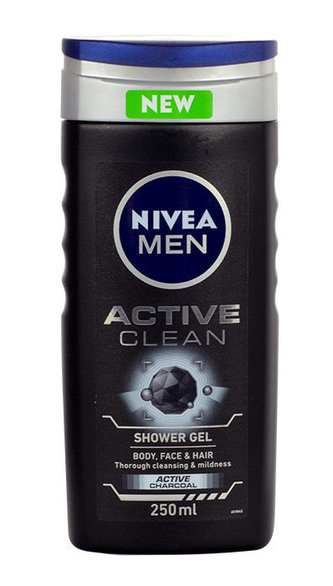 Nivea Men Active Clean Sprchový gél 250 ml pre mužov