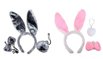 Set karneval - zajíc