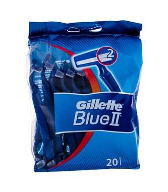 Gillette Blue II Holicí strojek 20 ks pro muže