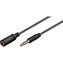 PremiumCord Kabel Jack 3,5mm 4 pinový  M/F 2m pro Apple iPhone, iPad, iPod