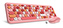 CONNECT IT FASHION combo bezdrátová růžová klávesnice + myš, (+1x AAA +1x AA baterie zdarma), CZ + SK layout