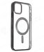 Swissten POUZDRO CLEAR JELLY MagStick METALLIC PRO IPHONE 15 PRO ČERNÉ