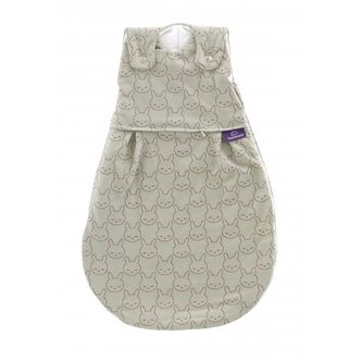 TRÄUMELAND Vnější spací pytel Liebmich Kuschelhase Grün 68/74