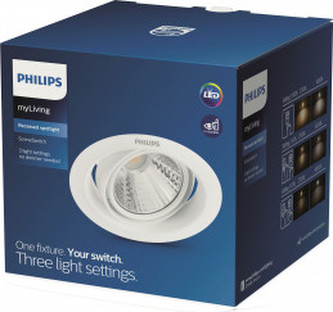 Pomeron SVÍTIDLO PODHLEDOVÉ 59555/31/E3 LED 5W 350lm 4000K stmívatelné, bílá