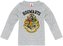 Dětské tričko Harry Potter: Hogwarts Logo Coat of Arms (128-140 cm) šedá bavlna