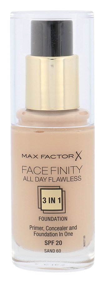 Max Factor Facefinity Makeup 3 in 1 30 ml 60 Sand SPF20 pro ženy