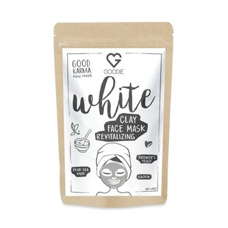 WHITE Face mask - jílová maska 30 g