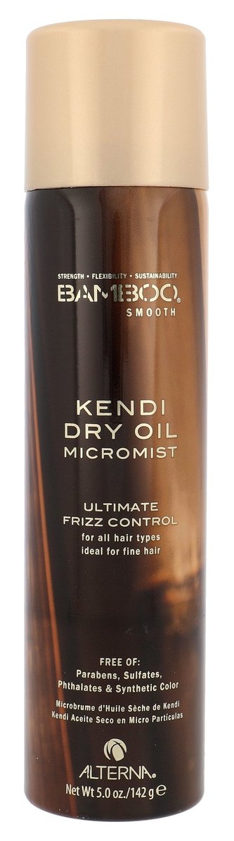 Alterna Bamboo Smooth Olej na vlasy Kendi Dry Oil Micromist 170 ml pro ženy