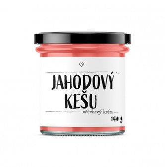 Jahodový kešu krém 140 g