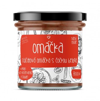 Omáčka na těstoviny - Rajčatová s čočkou beluga 300 g