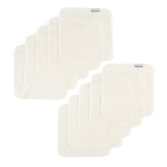 Bamboolik Bambus | Látkový ubrousek Barva ubrousků: Přírodní, Varianta: Malý | Sada 10 ks