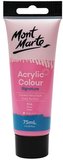 Mont Marte  akrylová barva,75ml, růžová (Pink),tuba