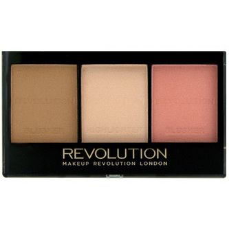 Makeup Revolution London Ultra Sculpt & Contour Kit Bronzer 11 g C04 Ultra Light/Medium pro ženy