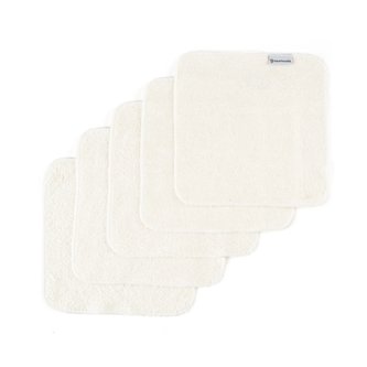 Bamboolik Bambus | Látkový ubrousek Barva ubrousků: Přírodní, Varianta: Malý | Sada 5 ks