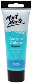 Mont Marte  akrylová barva,75ml, tyrkys(Turquoise), tuba