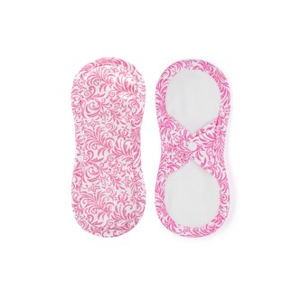 Bamboolik Slipová vložka látková | satén & biobavlna Barva: Růžová, Varianta: Na patentek