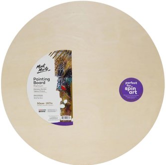 Mont Marte kulatá dřevěná malířská deska na rámu, 50cm č.0050, 1ks