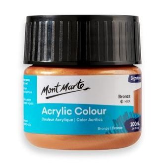 Mont Marte akrylová barva,100ml, bronzová(Bronze)