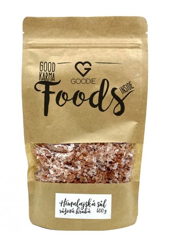 Himálajská sůl růžová hrubá 400 g