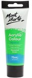 Mont Marte  akrylová barva,75ml, zelená (Monastral Green), tuba