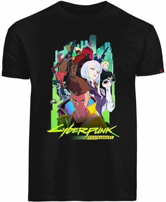 Tričko Cyberpunk Edgerunners – Team S