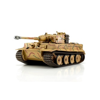 Torro RC tank German Tiger I IR 1:16 letní kamufláž 2,4 Ghz RTR, proporcionální