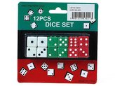 Zestaw 12 kości do gry