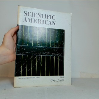 scientific american proton-antiproton collision