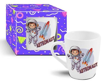 hrnek 300ml ASTRONAUT, dětský, keramika