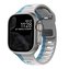 Nomad Sport Strap, Lunar Gray/Electric Blue - Apple Watch 49mm/45mm/44mm/42mm