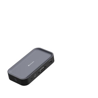 Verbatim Share my Screen, bezdrátový adaptér USB-C s rozbočovačem 1080p, černá/šedá (WDA-01) Verbatim Share my Screen, bezdrátový adaptér USB-C s rozbočovačem 1080p, černá/šedá (WDA-01)