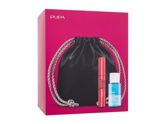 Pupa Vamp! řasenka Vamp! Sexy Lashes 12 ml + odličovací přípravek Wand Eraser 50 ml + kosmetický vak